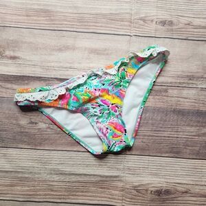 2Chillies Australia Swimwear Bikini Floral Eyelet Lace Bottoms